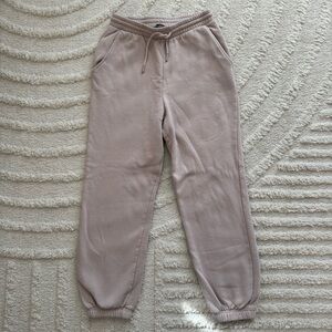 Zara Dusty Pink Sweatpants Joggers Women’s Size Small